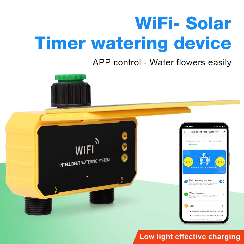 Smart Garden Nursery - 1/2 Çıkışlı WIFI Güneş Enerjili Sulama