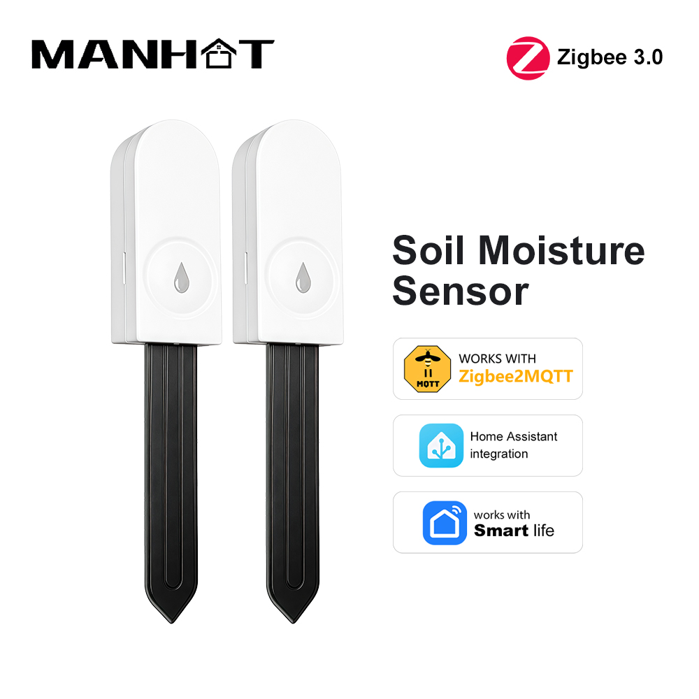 Smart Urban Garden - Zigbee 3.0 Toprak Nem Sensörü Sıcaklık