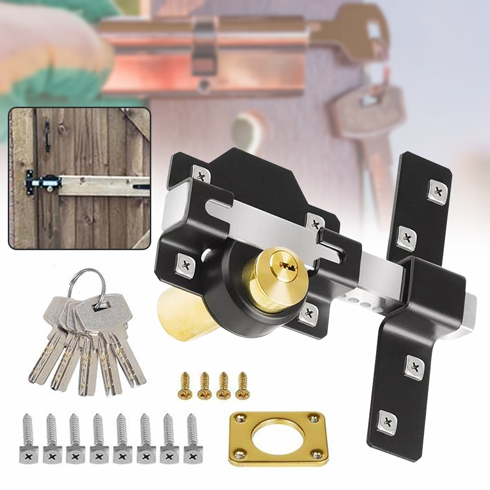 Smart Garden Gate Lock - Ahır Kapısı Kilidi, Garaj Kapısı Kilidi,