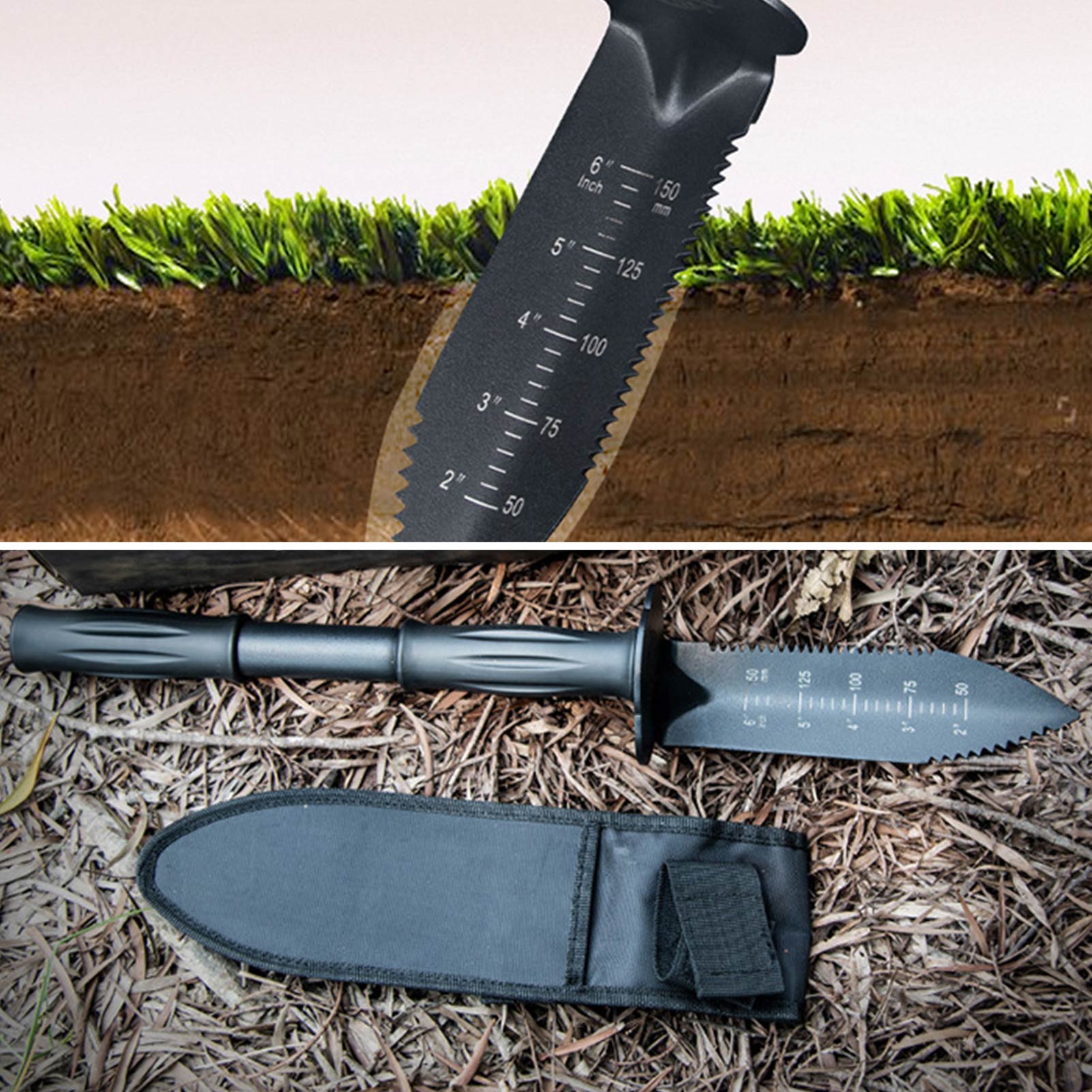 Smart Garden Edging - Metal dedektörü kazma aracı kılıf ile