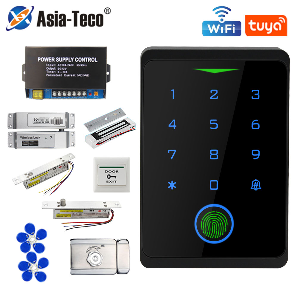 Smart Garden Gate Lock - Tuya WIFI Parmak İzi Erişim Kontrol