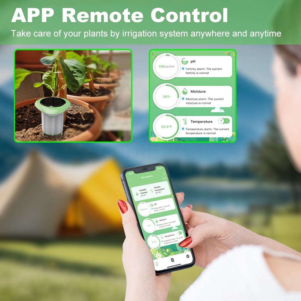 Tuya WIFI Akıllı Güneş Enerjil - Smart Urban Garden incelemesi ve fiyatı