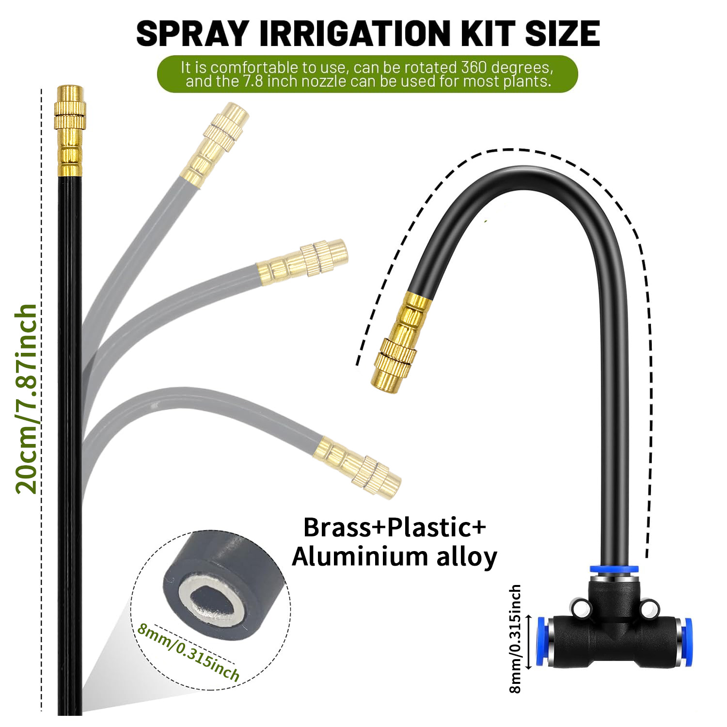 Bahçe 5/8mm PE Hortum Püskürtm - Smart Garden Hose incelemesi ve fiyatı