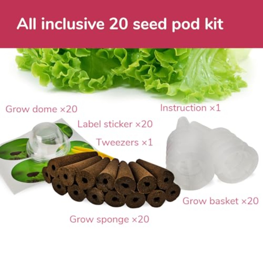 AeroGarden, Mufga, iDOO ve Diğ - Aerogarden Seed Pod incelemesi ve fiyatı
