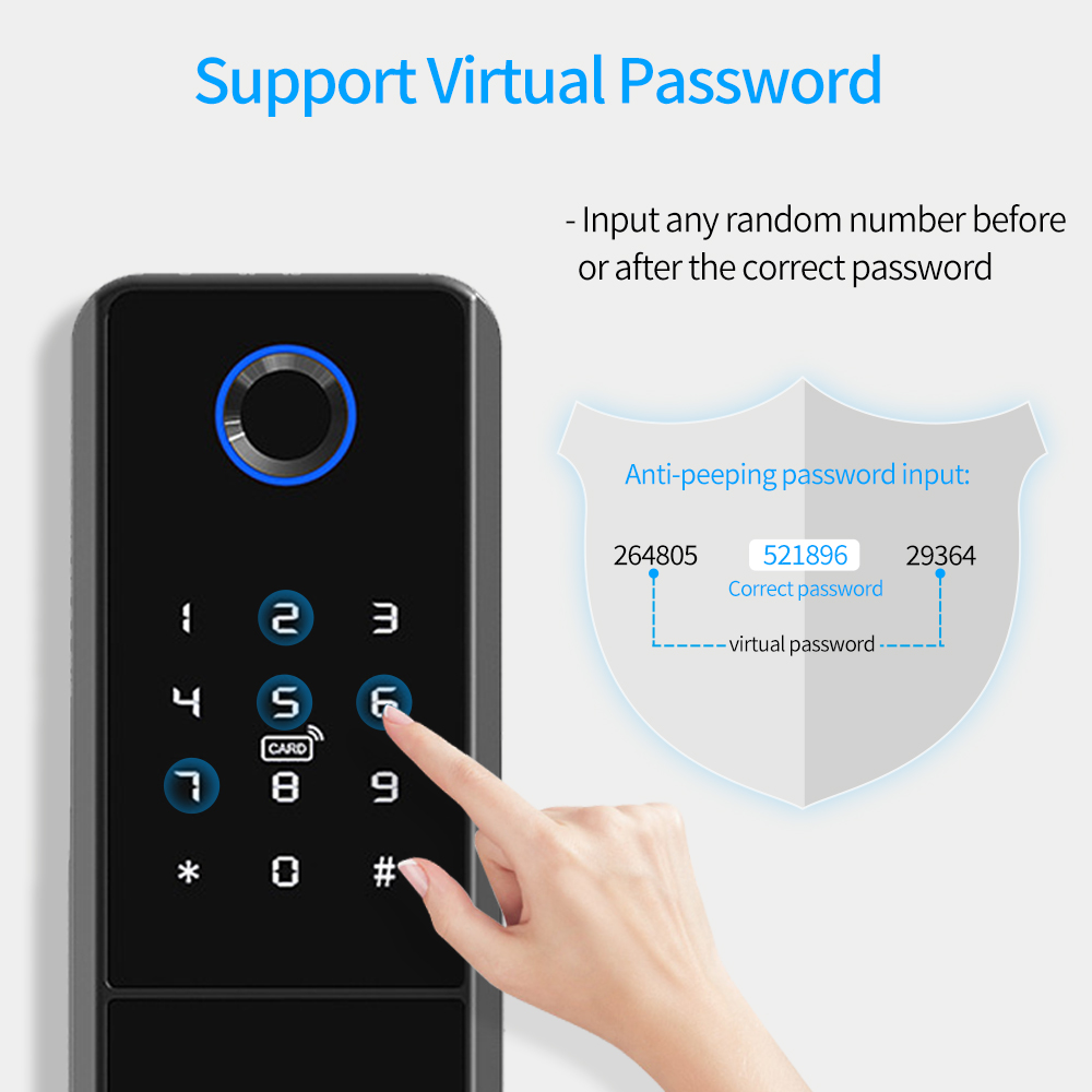 IP65 Su Geçirmez TTLock Parmak - Smart Garden Gate Lock incelemesi ve fiyatı