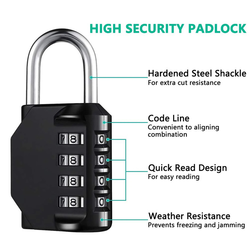 Dış Mekan Güvenlik Kombinasyon - Smart Garden Gate Lock incelemesi ve fiyatı