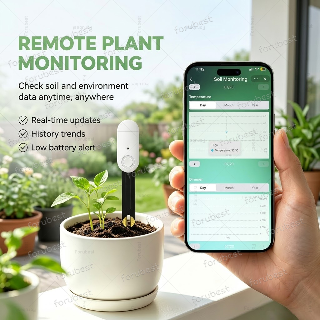 Akıllı ZigBee Toprak Nem Sensö - Smart Urban Garden incelemesi ve fiyatı
