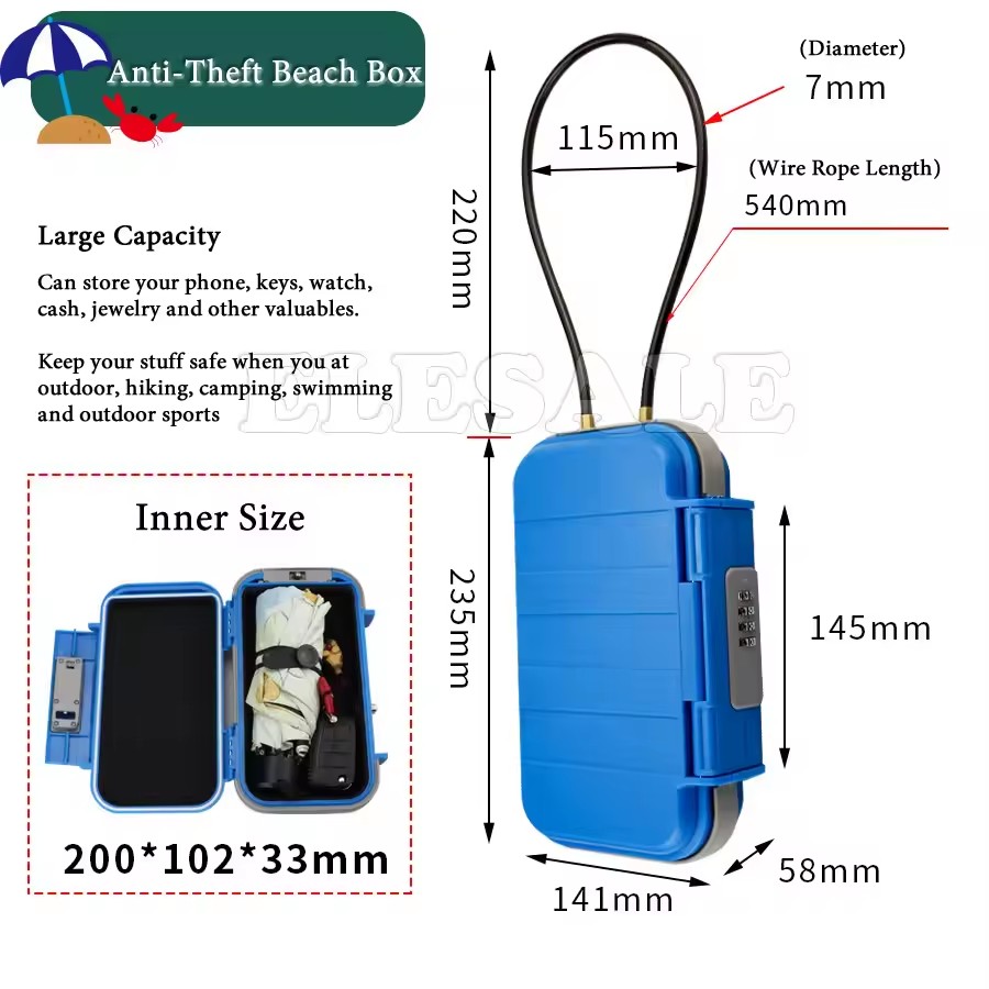 Yaratıcı Taşınabilir 4 haneli  - Smart Garden Gate Lock incelemesi ve fiyatı