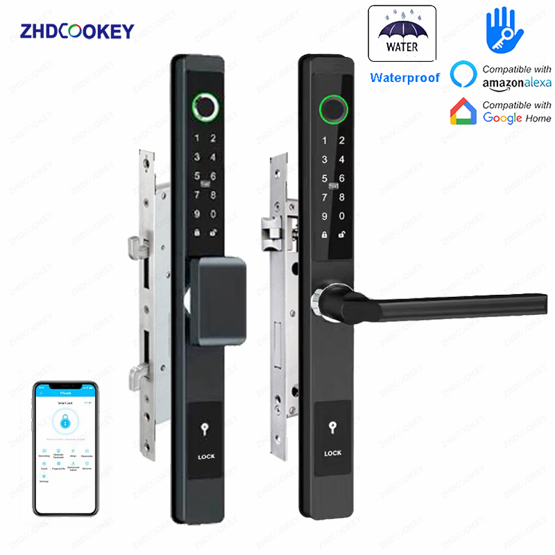 ZHDCOOKEY Biyometrik Dijital K - Smart Garden Gate Lock incelemesi ve fiyatı