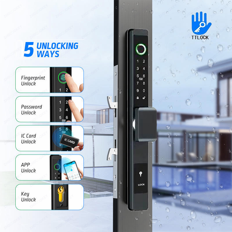 ZHDCOOKEY Biyometrik Dijital K - Smart Garden Gate Lock incelemesi ve fiyatı