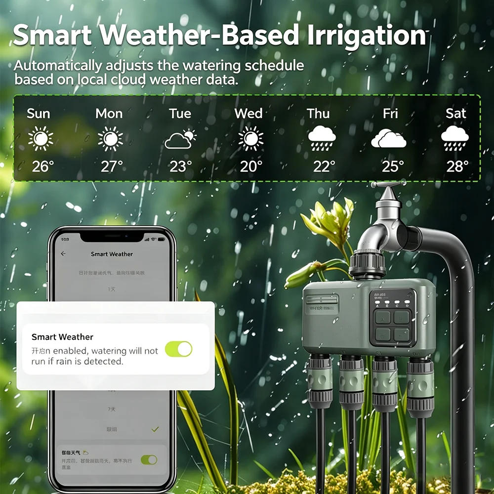 WiFi RF433 Akıllı Bahçe Sulama - Smart Garden Nursery incelemesi ve fiyatı