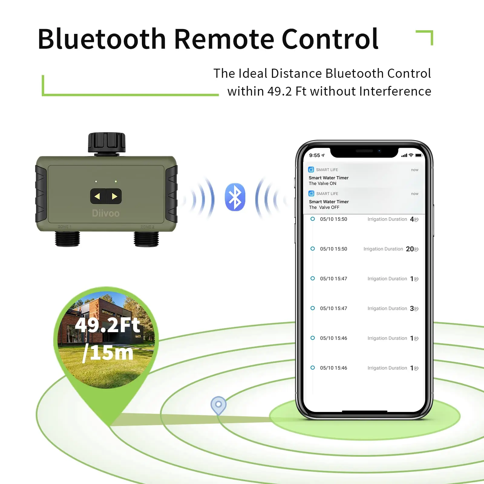 Diivoo Bluetooth Akıllı Su Zam - Smart Garden Nursery incelemesi ve fiyatı