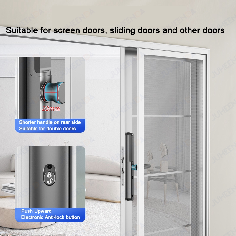 TTLock App akıllı alüminyum ka - Smart Garden Gate Lock incelemesi ve fiyatı