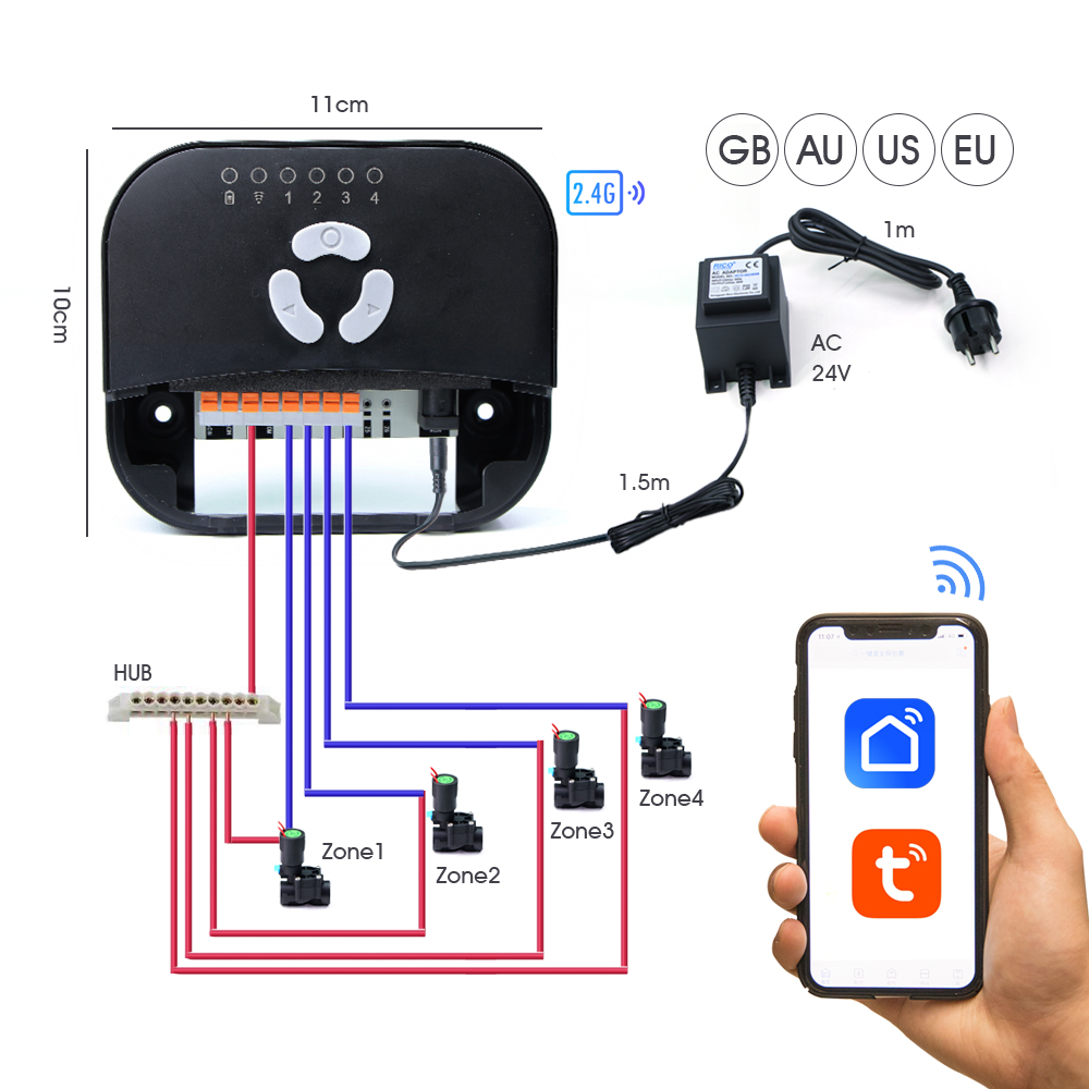 Bahçe Hortumu Solenoid Valf Ko - Smart Garden Hose incelemesi ve fiyatı